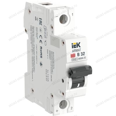 ARMAT Автоматический выключатель M06N-DC 1P B 32А IEK