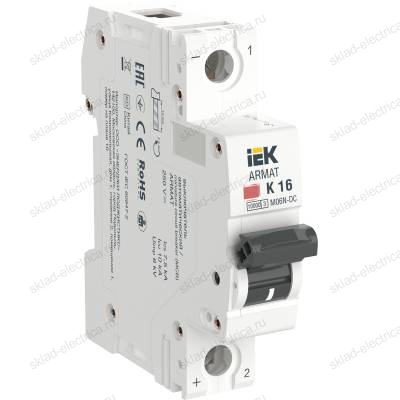 ARMAT Автоматический выключатель M06N-DC 1P K 16А IEK