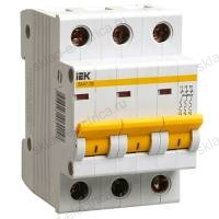 Автоматический трехполюсный выключатель IEK ВА 47-29 C10 4,5 кА (п)