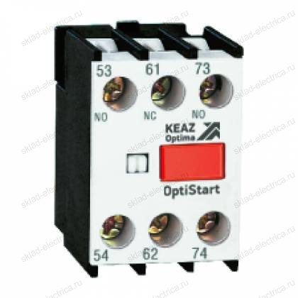 Блок контактный OptiStart K-FX-48403 фронтальный 3НЗ для F-09..(A)F-150 и FR