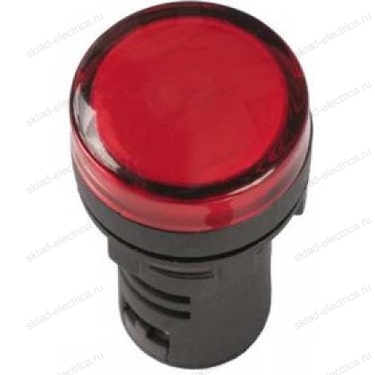 Лампа AD22DS(LED)матрица d22мм красный 230В ИЭК