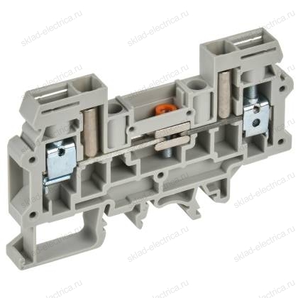 Колодка клеммная CTS-DT измерительная 6мм2 серая IEK