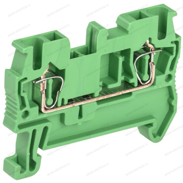 Клемма пружинная КПИ 2в-1,5 17,5А зеленый IEK