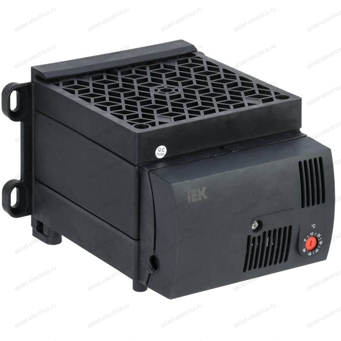 Обогреватель на DIN-рейку ОДР (встроенный вентилятор и термостат) 800Вт IP20 IEK