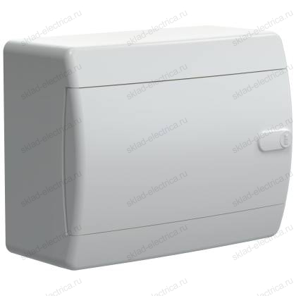 UNION Compact Корпус пластиковый ЩРН-П-8 IP41 белая дверь IEK