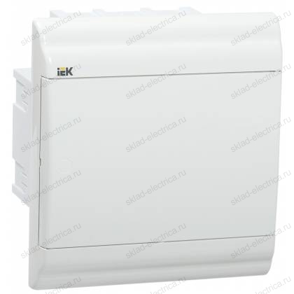 IEK PRIME Корпус пластиковый встраиваемый ЩРВ-П-6 белый/белая дверь IP41