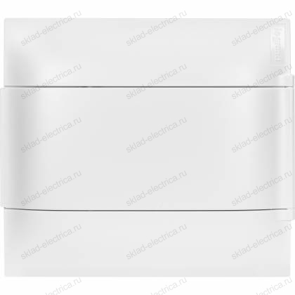Пластиковый щиток Legrand Practibox S для встраиваемого монтажа (в полые стены), цвет двери "Белый", 1X8
