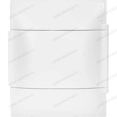 Пластиковый щиток Legrand Practibox S для встраиваемого монтажа, цвет двери "Белый", 1X4