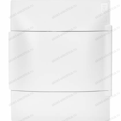 Пластиковый щиток Legrand Practibox S для встраиваемого монтажа, цвет двери "Белый", 1X4