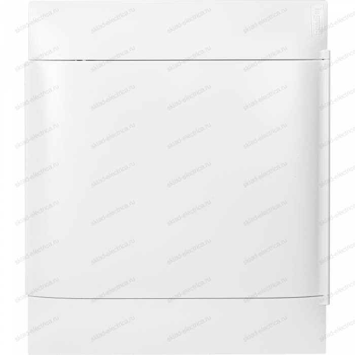 Пластиковый щиток Legrand Practibox S для встраиваемого монтажа, цвет двери "Белый", 2X12
