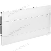 Пластиковый щиток Legrand Practibox S, для встраиваемого монтажа, цвет двери "Белый", 1X18