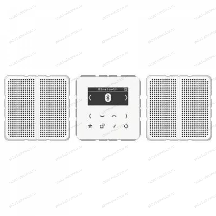 JUNG Смарт радио DAB+ Bluetooth, стерео белый