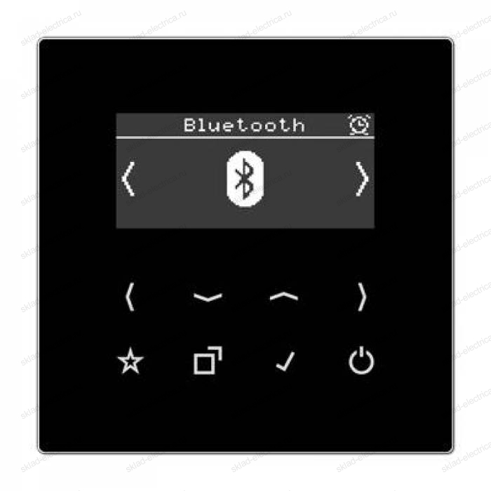 JUNG Цифровое радио DAB + с поддержкой Bluetooth, чёрный