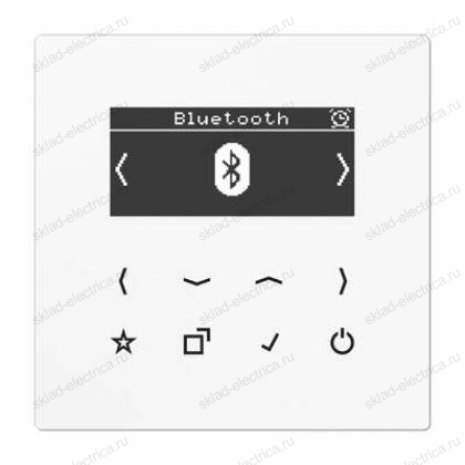 JUNG Цифровое радио DAB + с поддержкой Bluetooth, белый