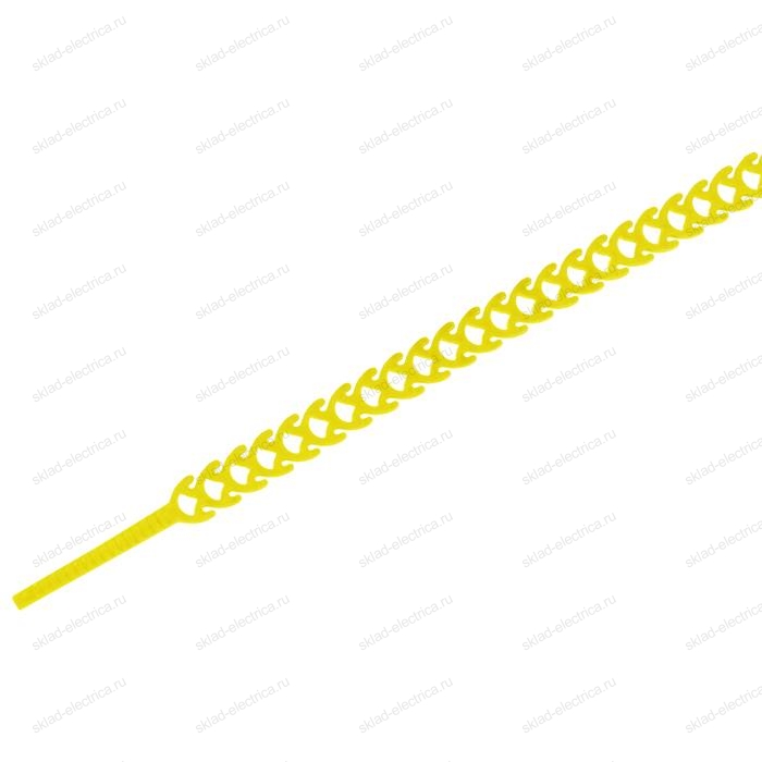 Стяжка универсальная многоразовая RS 10х300мм желтая (20шт/упак) IEK