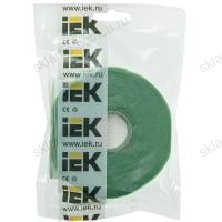 Хомут-липучка ХКл 20мм зеленый (5м/ролл) IEK