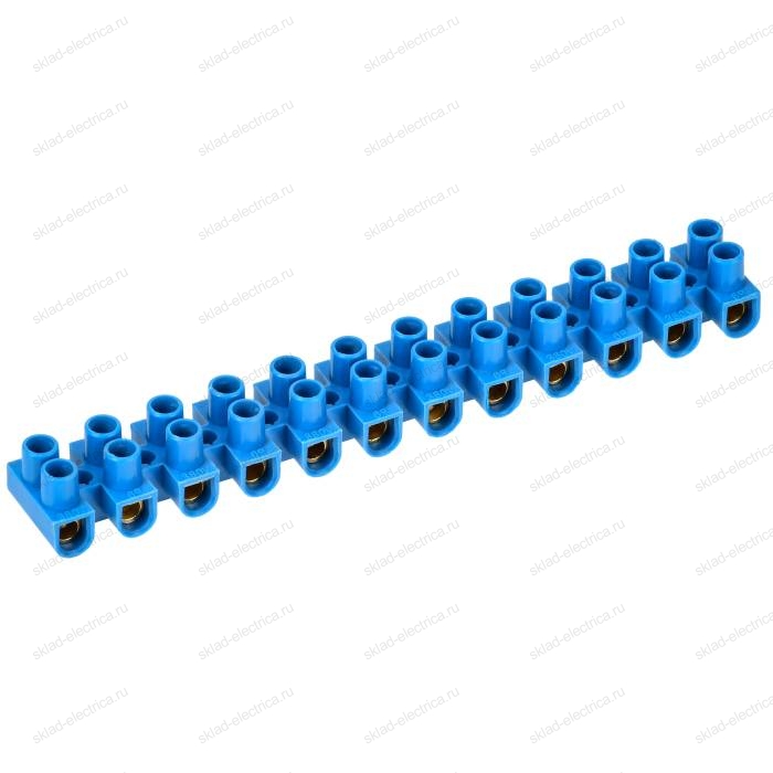 Зажим винтовой ЗВИ-5 н/г 1,5-4,0мм2 (2шт/блистер) синие IEK