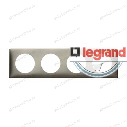 Рамка четырехместная Legrand Celiane вольфрам 68974