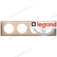 Рамка четырехместная Legrand Celiane медь 68994