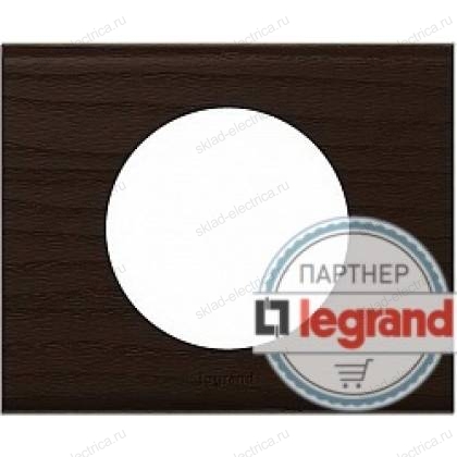 Рамка одноместная Legrand Celiane дерево венге 69201