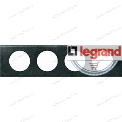 Рамка четырехместная Legrand Celiane металл патина медь 69274