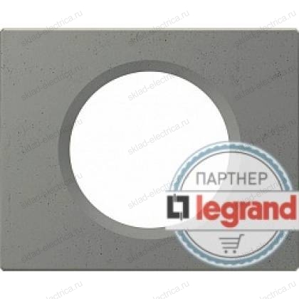 Рамка одноместная Legrand Celiane Арт-Бетон 69141