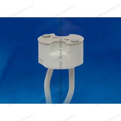 ULH-GU4/GU5.3-Ceramic-15cm Патрон керамический для лампы на цоколе GU4/GU5.3