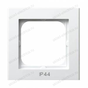 Ospel Sonata белый рамка 1-ая для выключатель IP-44
