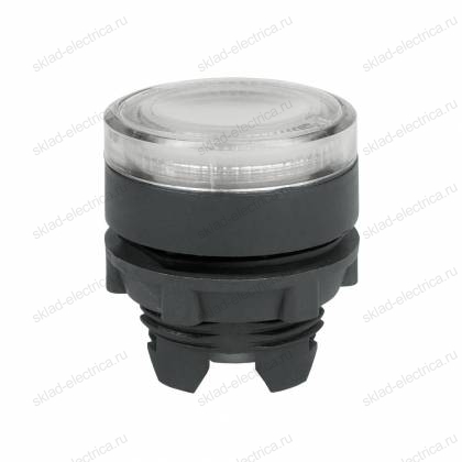 Головка кнопки OptiSignal D22 A5-PL-1 с подсветкой белая пластик ZB5AW313