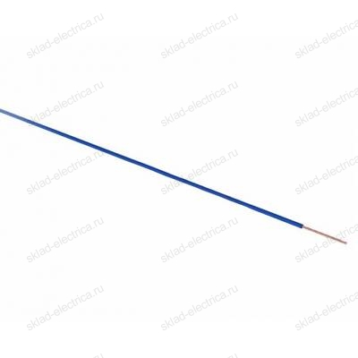 Провод ПГВА 1х2.50 мм² (бухта 100 м) синий REXANT