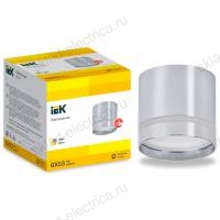 LIGHTING Светильник 4016 накладной потолочный под лампу GX53 хром IEK