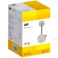 LIGHTING Светильник 4012 подвесной под лампу GX53 хром IEK