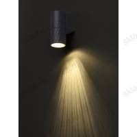 LIGHTING Светильник уличный 5220 настенный под лампу GU10 IP65 серый IEK