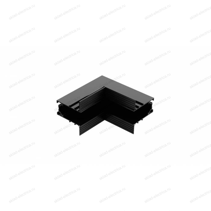 Угол поворотный внешний для встраиваемого магнитного шинопровода Quest Light Turn in 34/2 Black