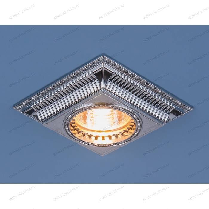 Точечный светильник для подвесных, натяжных и реечных потолков 4102 MR16 CH хром