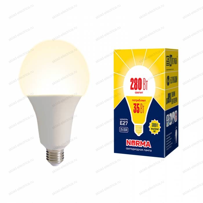 LED-A95-35W/3000K/E27/FR/NR картон