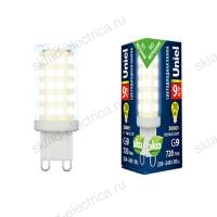 LED-JCD-9W/3000K/G9/CL GLZ09TR картон