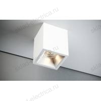 Светильник накладной белый с белой вставкой Quest Light HOTSPOT 1 ED white/white