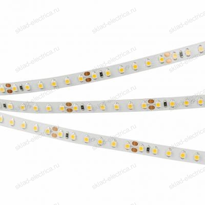 Светодиодная лента RT 2-5000 24V White6000 2x (3528, 600 LED, LUX) (Arlight, 9.6 Вт/м, IP20)