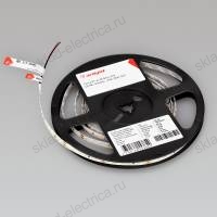 Светодиодная лента RT-A120-8mm 24V Warm3000 (9.6 W/m, IP20, 2835, 5m) (Arlight, Открытый)