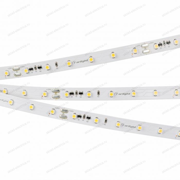 Светодиодная лента RT-20000 24V White6000 (3528, 60 LED/m, 20m) (Arlight, 4.8 Вт/м, IP20)