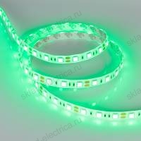 Светодиодная лента RTW 2-5000SE 12V Green 2x (5060, 300 LED, LUX) (Arlight, 14.4 Вт/м, IP65)