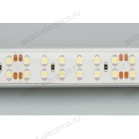 Светодиодная лента RTW 2-5000SE 24V White 2x2 (3528, 1200 LED, LUX) (Arlight, 19.2 Вт/м, IP65)