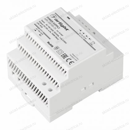 Блок питания ARV-DR100-24 (24V, 4.2A, 100W) (Arlight, IP20 DIN-рейка)