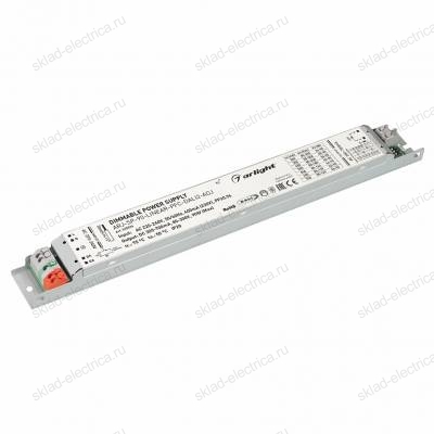 Блок питания ARJ-SP-90-LINEAR-PFC-DALI2-ADJ (90W, 80-300V, 0.3-0.7A) (Arlight, IP20 Металл, 5 лет)