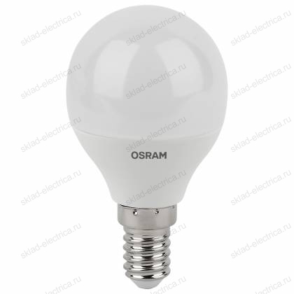 Лампа антибактериальная / Antibacterial светодиодная OSRAM 5,5Вт 470Лм 6500К E14 Шарообразная