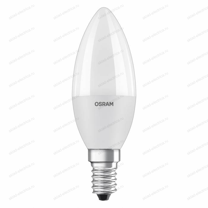 Лампа антибактериальная / Antibacterial светодиодная OSRAM 7,5Вт 806Лм 6500К E14 Свеча