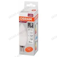 Лампа светодиодная OSRAM LED-Value 7 Вт E14 4000К 560Лм 220 В Свеча