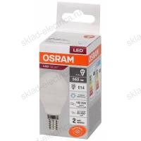 Лампа светодиодная OSRAM LED-Value 7 Вт E14 6500К 560Лм 220 В Шарообразная