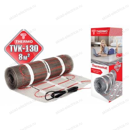 Нагревательный мат (теплый пол) под плитку Thermomat TVK 130 8 кв.м (130Вт/кв.м)